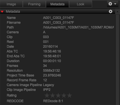 Go to Metadata Tab